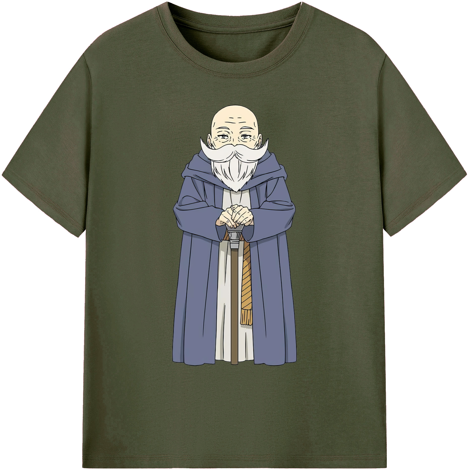 （画像用） 葬送のフリーレン Frieren 綿100％ メンズ半袖Tシャツ｜肌触りやわらか＆通気性